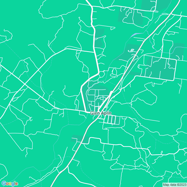 Map showing the location of Patch rite panels in Glen Aplin, QLD 4381