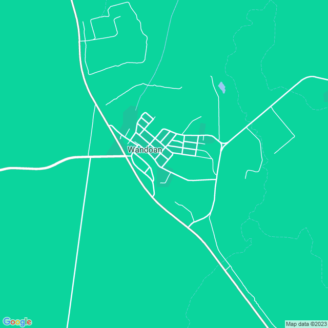 Map showing the location of Modular Building Systems in Wandoan, QLD 4419