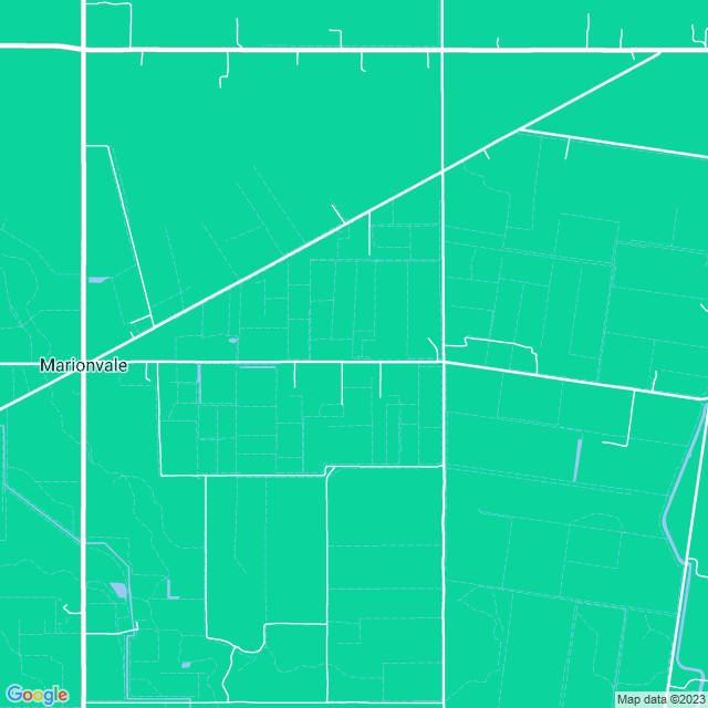 Map showing the location of R Mason Ron in Marionvale, VIC 3634