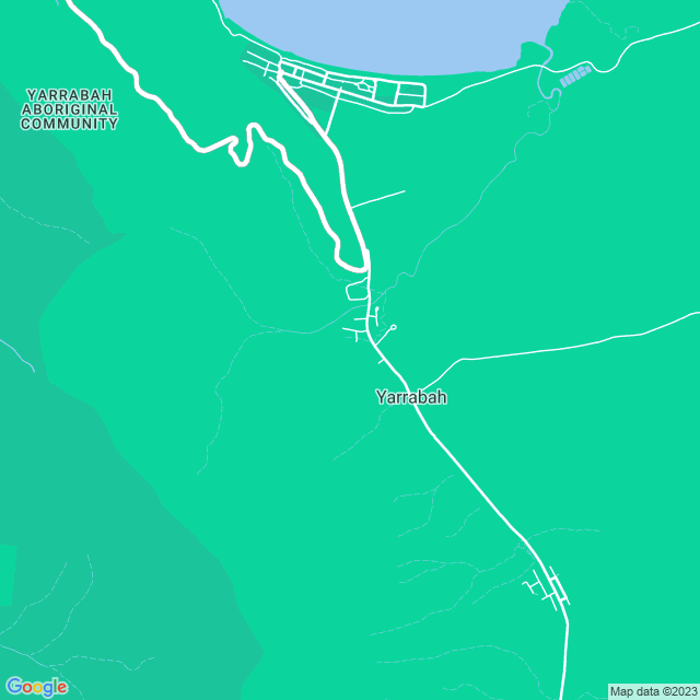 Map showing the location of Noblequeen in Yarrabah, QLD 4871