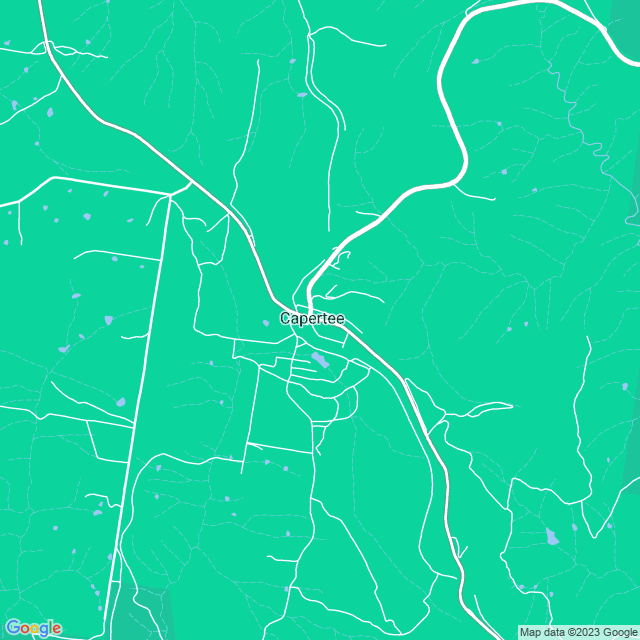 Map showing the location of Capertee General Store & Cafe in Capertee, NSW 2846