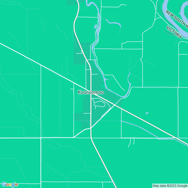 Map showing the location of Aussie Rural Contracting in Koonoomoo, VIC 3644