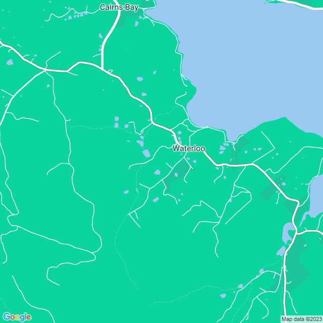 Map showing the location of Sharp D C in Waterloo, TAS 7109