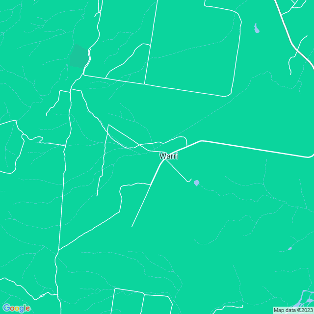 Map showing the location of Foxlande Hill in Warri, NSW 2622