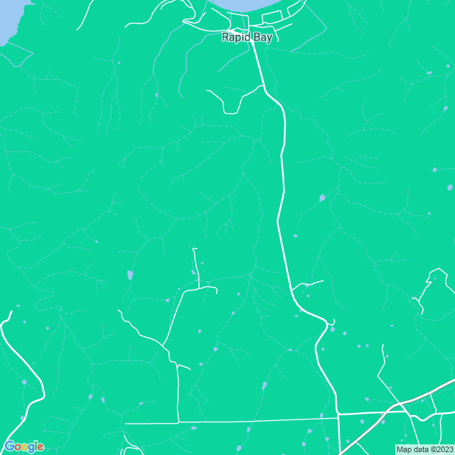 Map showing the location of Rapid Bay Primary School in Rapid Bay, SA 5204