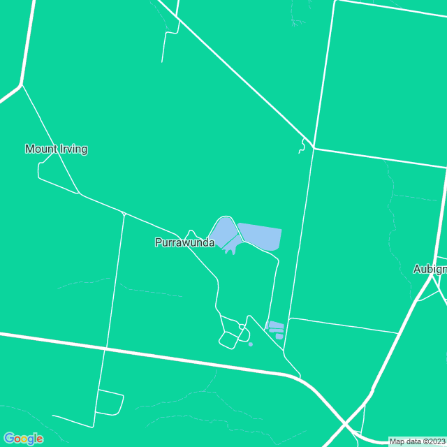 Map showing the location of JBS Beef City Processing Plant in Purrawunda, QLD 4356