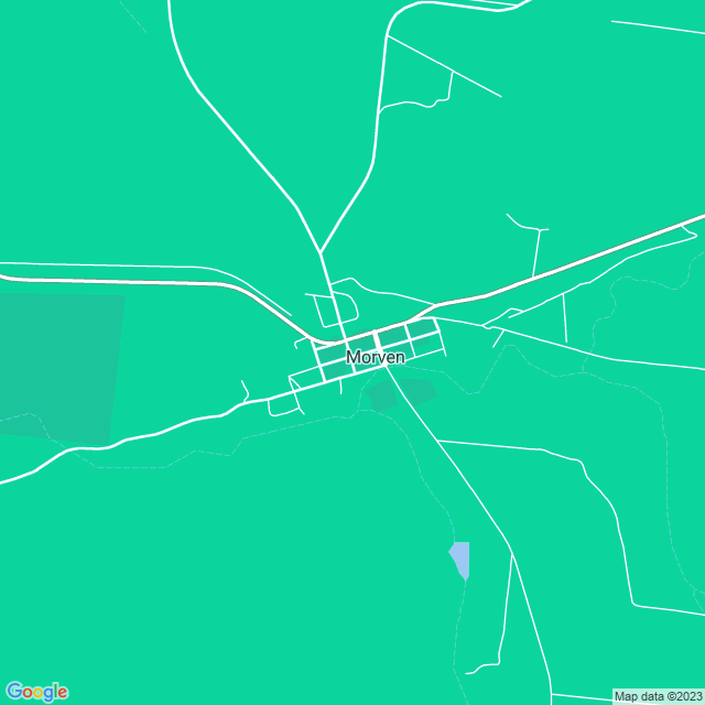 Map showing the location of Morven Cafe in Morven, QLD 4468