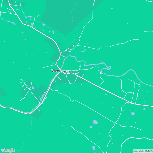 Map showing the location of Westerway Primary School in Westerway, TAS 7140