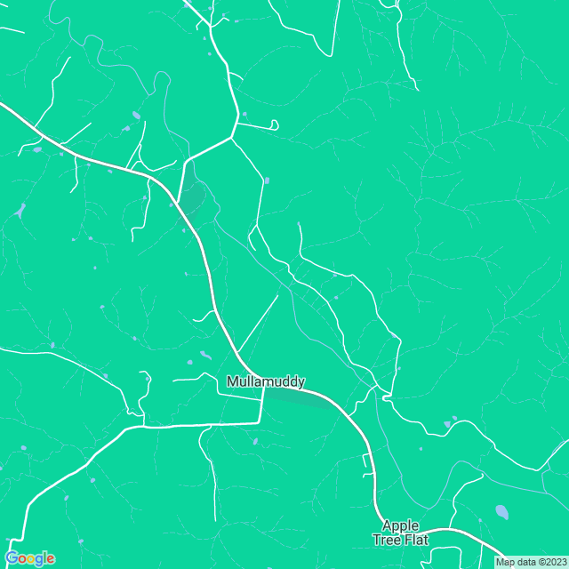 Map showing the location of Phillips B M in Mullamuddy, NSW 2850