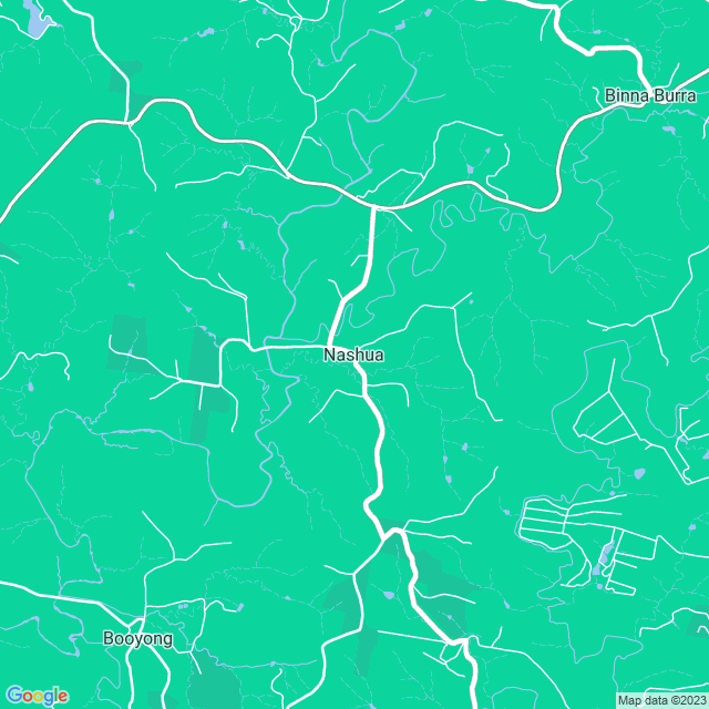 Map showing the location of James Bridge in Nashua, NSW 2479