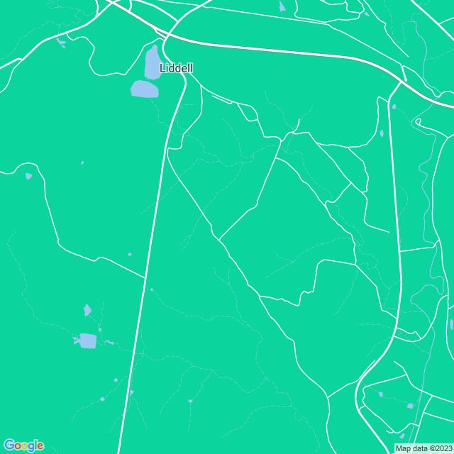 Map showing the location of Singleton Mx Track in Liddell, NSW 2333