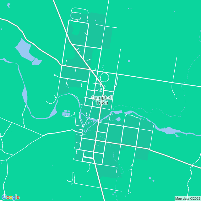 Map showing the location of Customised Stuff in Campbell Town, TAS 7210
