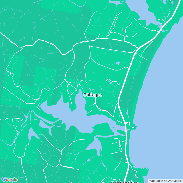 Map showing the location of SMUDGEWORKS in Cuttagee, NSW 2546
