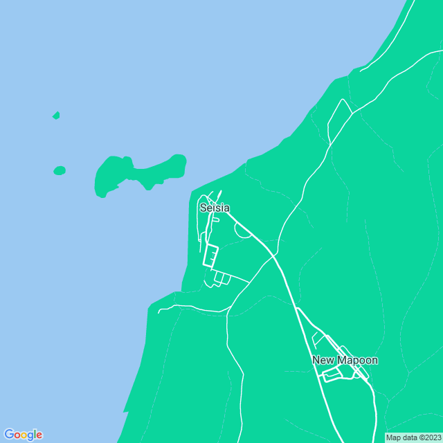 Map showing the location of Seisia Kiosk in Seisia, QLD 4876