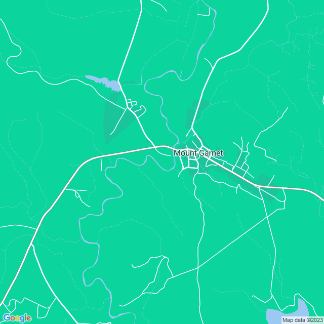 Map showing the location of Brown in Mount Garnet, QLD 4872