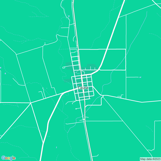 Map showing the location of G Pech in Laura, SA 5480