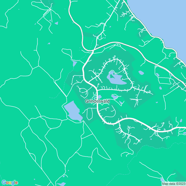 Map showing the location of Foursyte in Grindelwald, TAS 7277