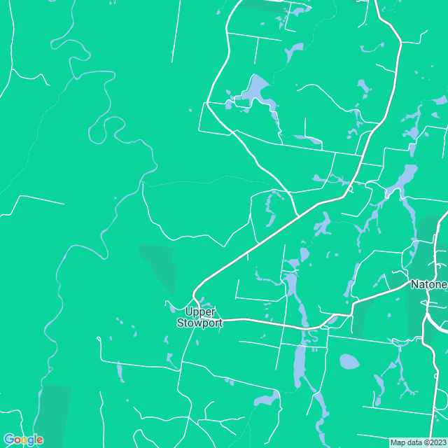 Map showing the location of Emu River Farm in Upper Stowport, TAS 7321