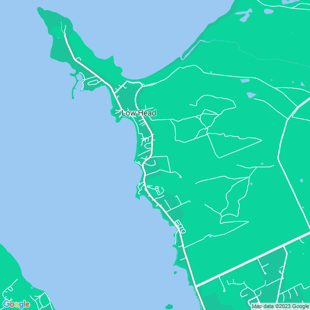 Map showing the location of Hawksley Developments Pty Ltd in Low Head, TAS 7253