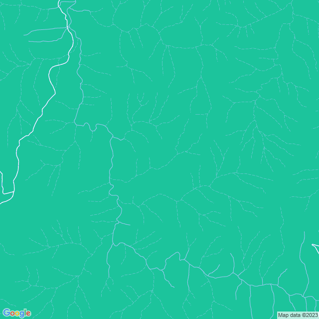 Map showing the location of Sandy Flat Campground in Wabonga, VIC 3678