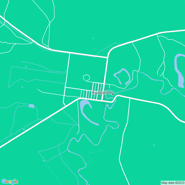 Map showing the location of GrainCorp Grain bunker in Euabalong, NSW 2877