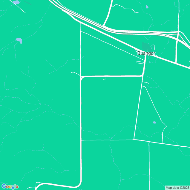 Map showing the location of Bailes camp ground in Buangor, VIC 3375