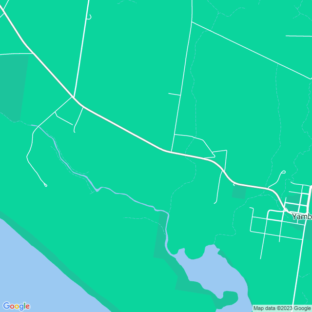 Map showing the location of Down Peter in Yambuk, VIC 3285