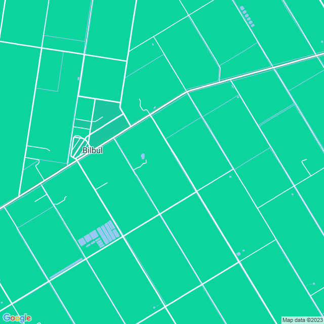 Map showing the location of Grieve Jeff Plasterer in Bilbul, NSW 2680