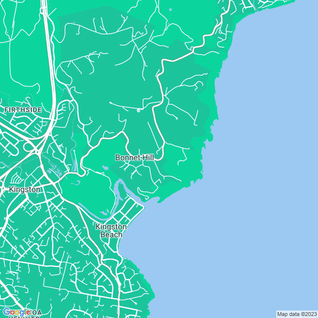 Map showing the location of Paradigm Construction in Bonnet Hill, TAS 7053