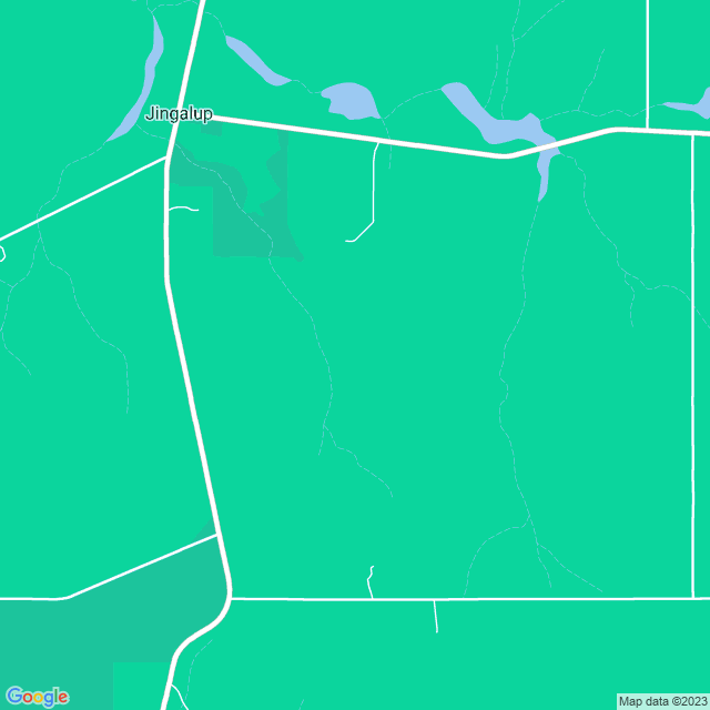 Map showing the location of Roberts E in Jingalup, WA 6395
