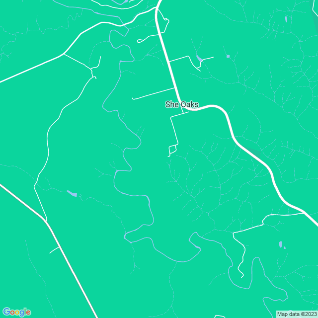 Map showing the location of Boardman J & M in She Oaks, VIC 3331
