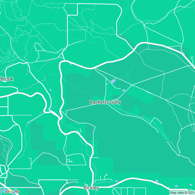 Map showing the location of Swinnie's Kitchen in Hacketts Gully, WA 6076