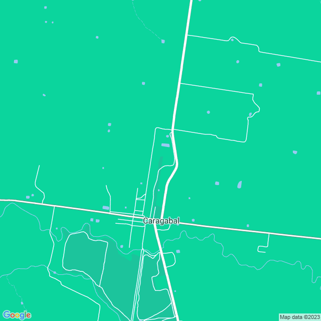 Map showing the location of Pollock M A in Caragabal, NSW 2810