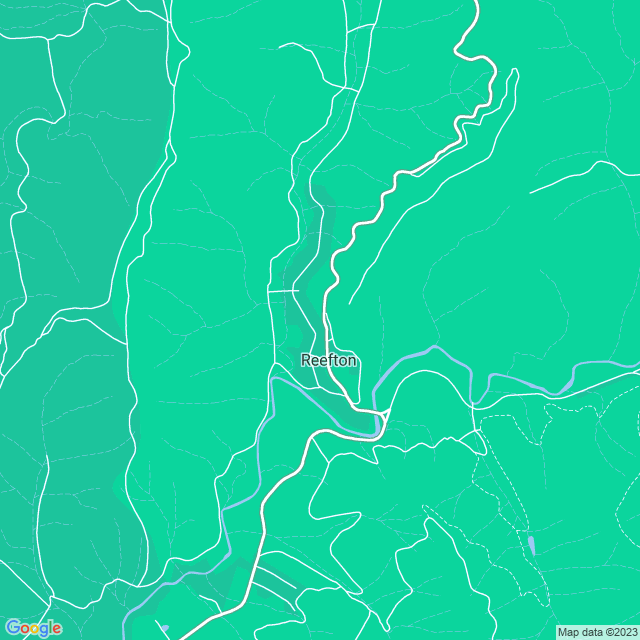 Map showing the location of CFA Reefton in Reefton, VIC 3799
