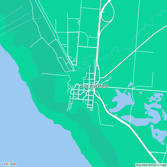 Map showing the location of Chemplus in Port Wakefield, SA 5550