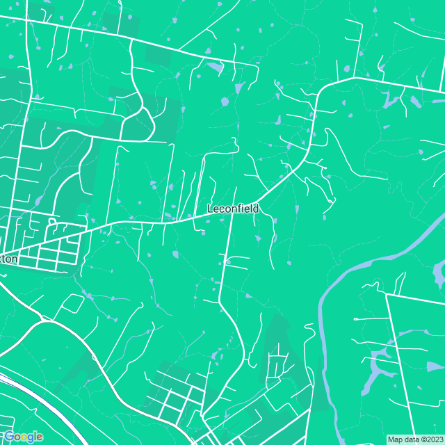 Map showing the location of Leconfield House in Leconfield, NSW 2335