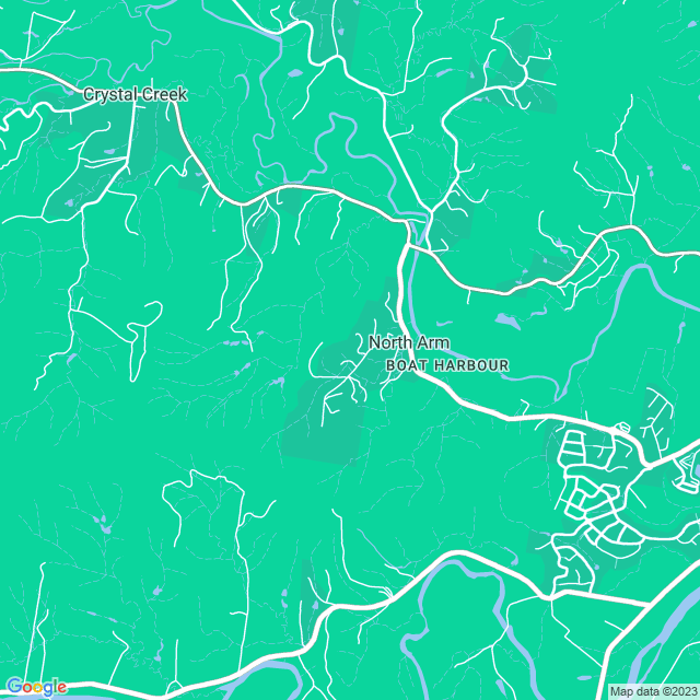 Map showing the location of Duncan Gibbs in North Arm, NSW 2484