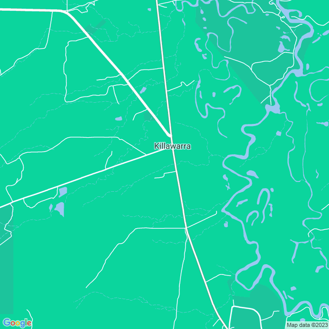 Map showing the location of Creece in Killawarra, VIC 3678