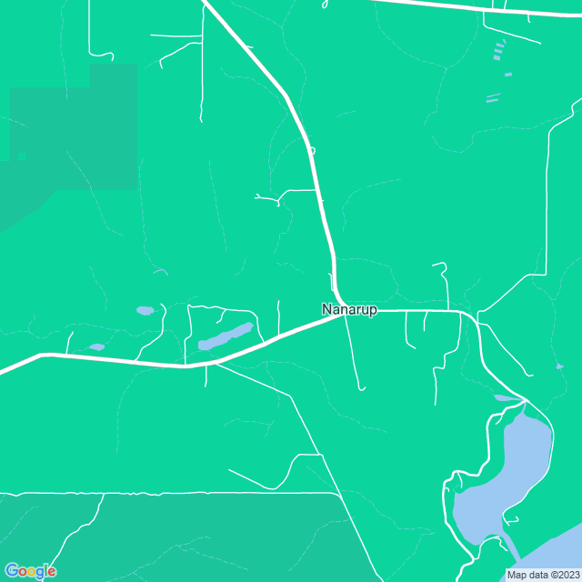 Map showing the location of Kinnear E A & K M in Nanarup, WA 6330