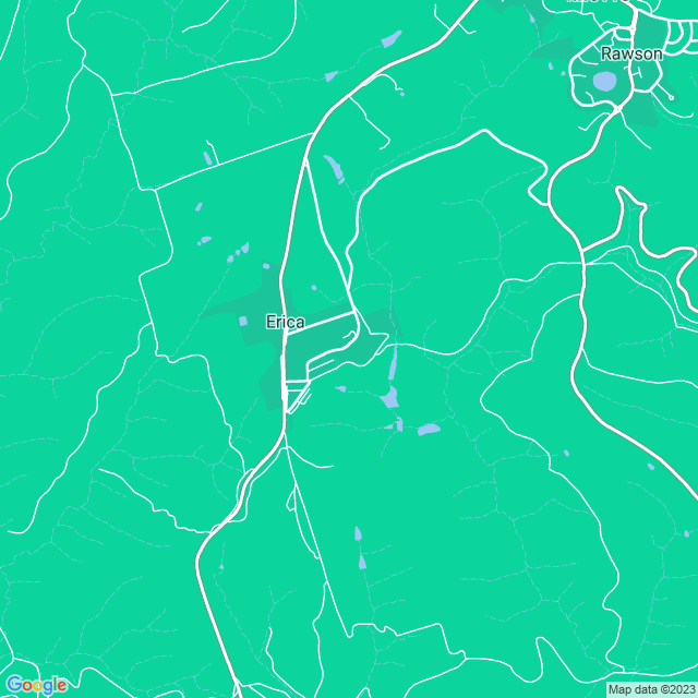 Map showing the location of Mountain Farm Accommodation in Erica, VIC 3825