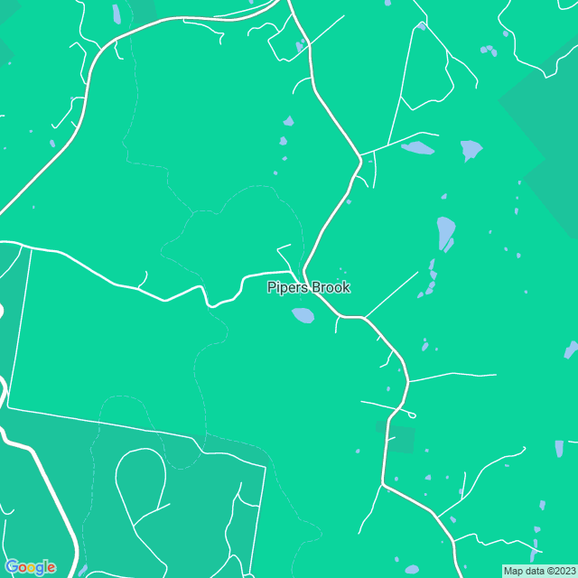 Map showing the location of C & M Hinds in Pipers Brook, TAS 7254