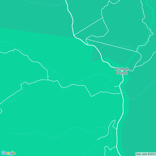 Map showing the location of Andersen's in Wonbah Forest, QLD 4671