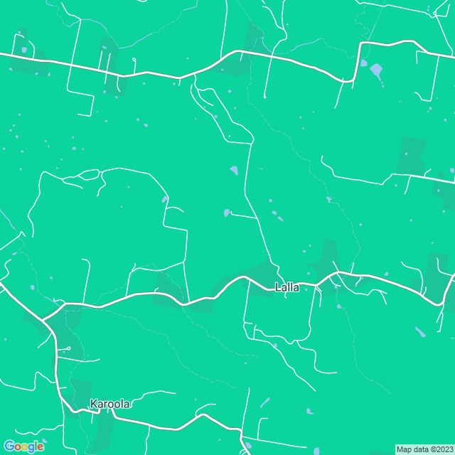Map showing the location of Depix in Lalla, TAS 7267