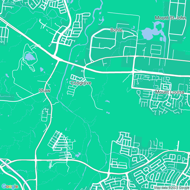 Map showing the location of Cloud Pixel in Cosgrove, QLD 4818