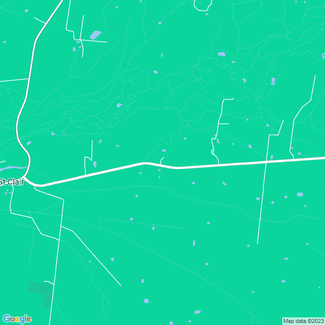 Map showing the location of Daniel Thomas Bourke in St Clair, VIC 3995