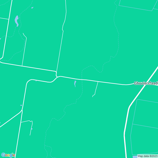 Map showing the location of Anglewood in Ghoolendaadi, NSW 2380