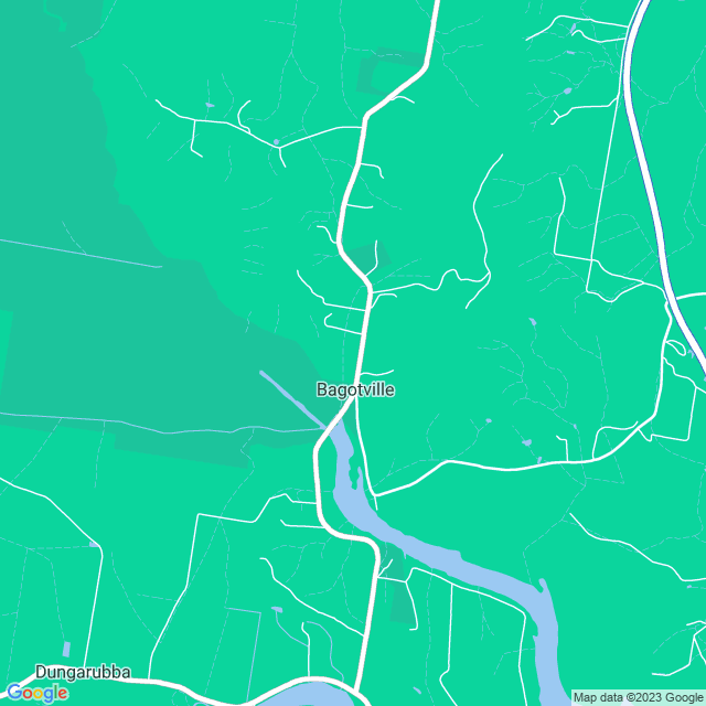 Map showing the location of Multispan in Bagotville, NSW 2477