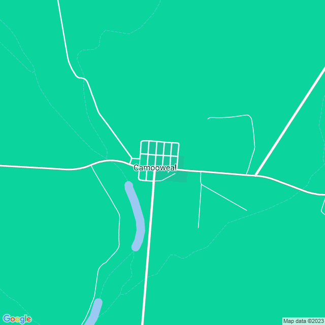 Map showing the location of KDLD in Camooweal, QLD 4828