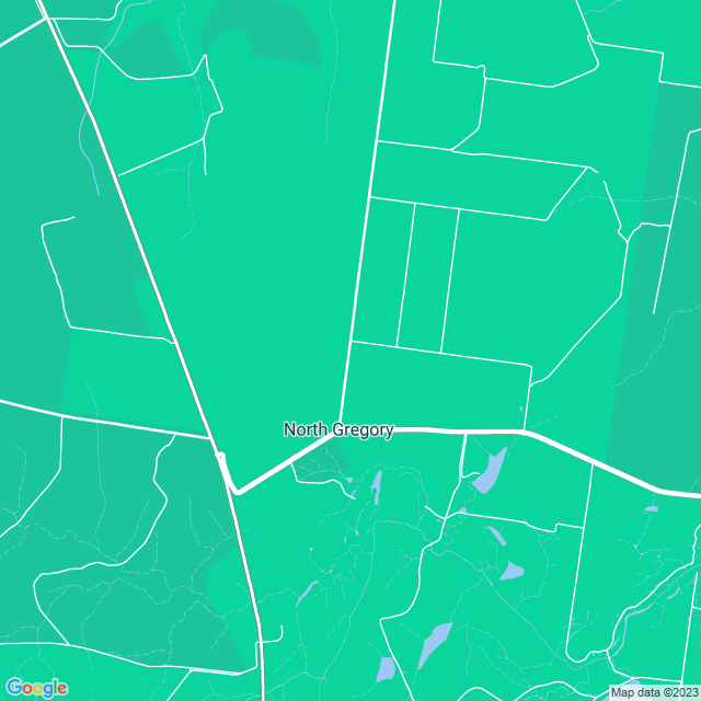 Map showing the location of Gregory River Rural Fire Brigade in North Gregory, QLD 4660