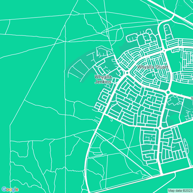 Map showing the location of Computing Made Easy in Whyalla Jenkins, SA 5609
